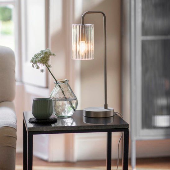 Clarendon Table Lamp - Clear - Duck Barn Interiors
