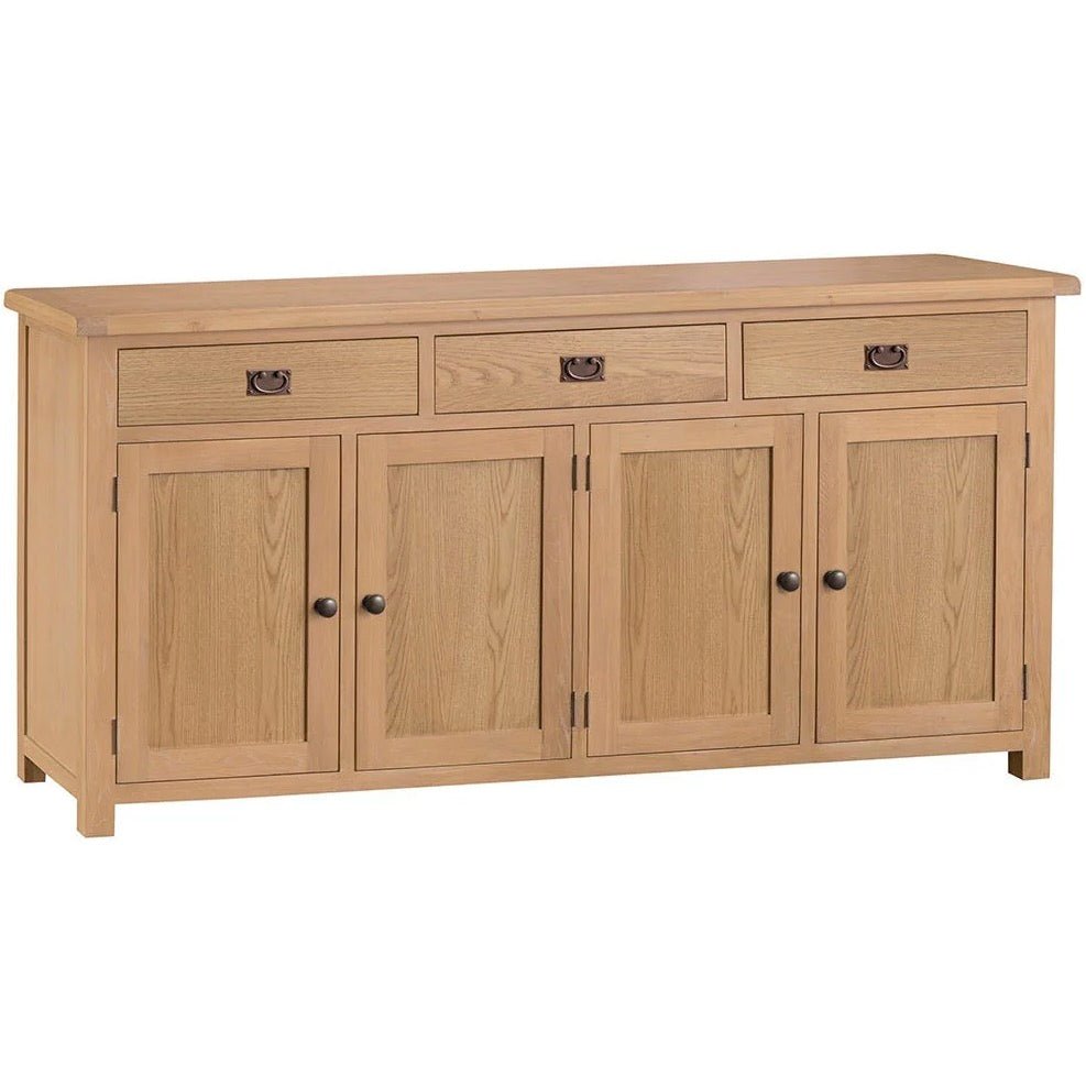 Kirdford Oak Large Door Sideboard – Duck Barn Interiors