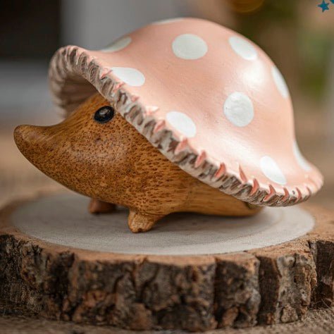 Toadstool Hedgy - Peach - Duck Barn Interiors