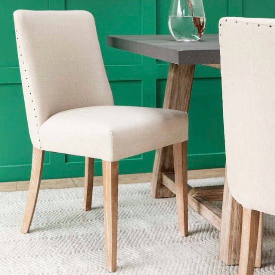 Wraysbury Dining Chairs - Natural (Set of 2) - Duck Barn Interiors