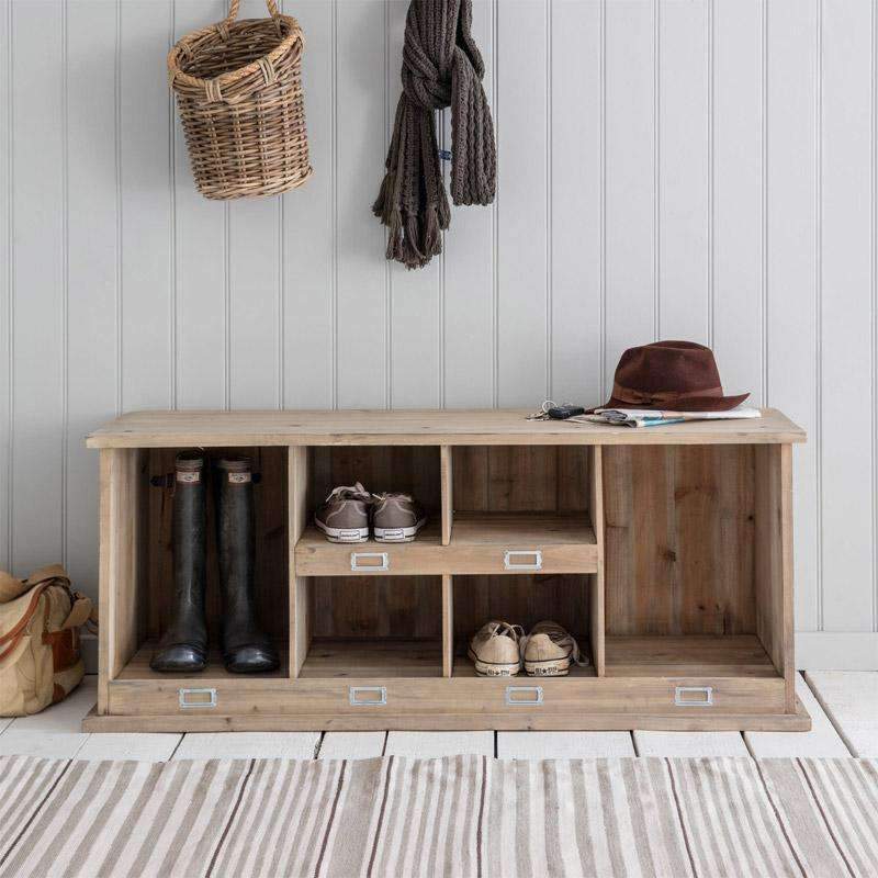 Chedworth Welly Locker - Natural Spruce - Duck Barn Interiors