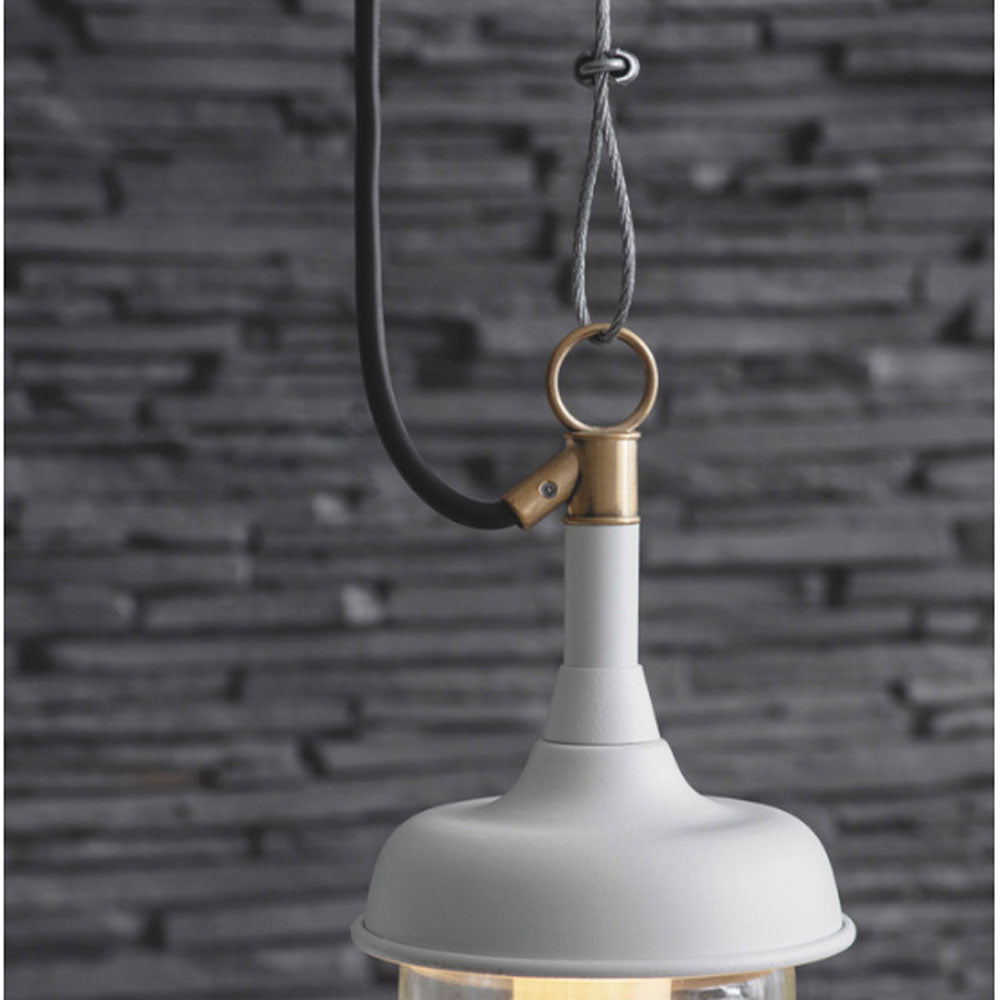 Harbour Outdoor Pendant Light - Lily White - Duck Barn Interiors