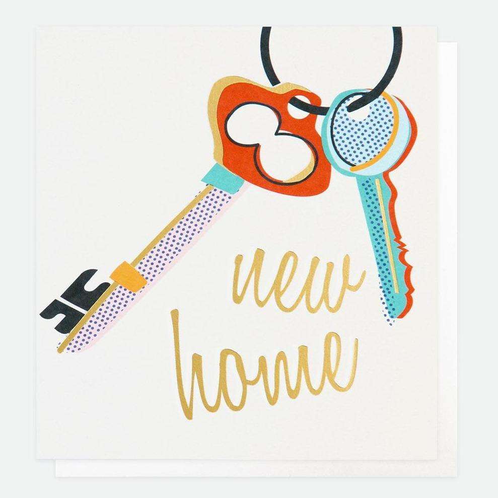 New Home 2 Keys Card - Duck Barn Interiors
