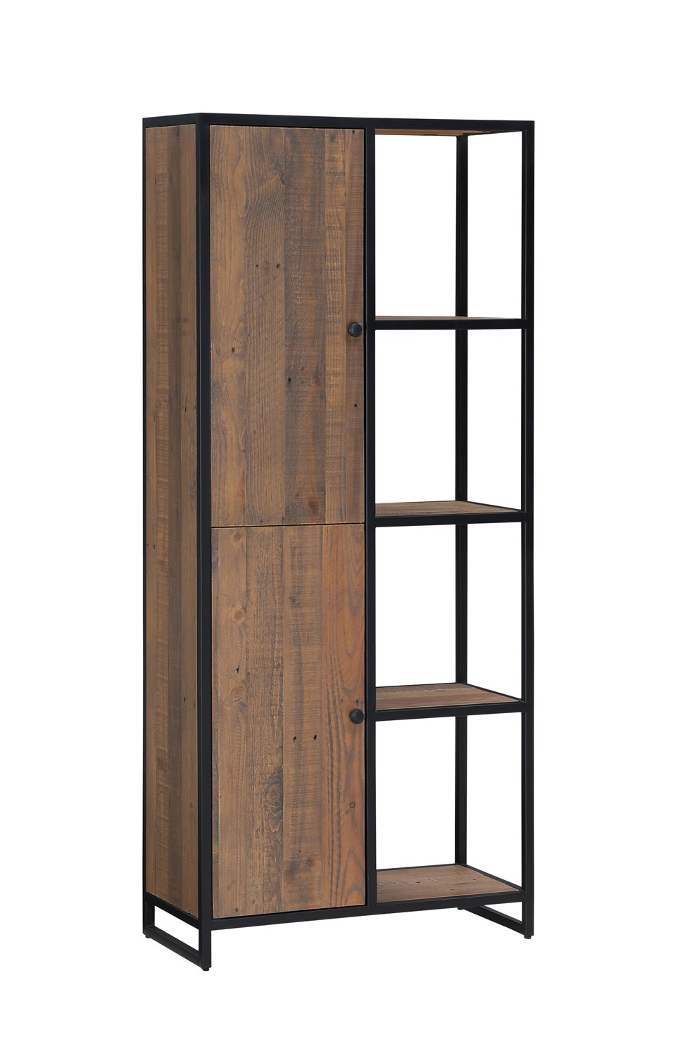 Ooki Tall Bookcase with Cupboards - Duck Barn Interiors