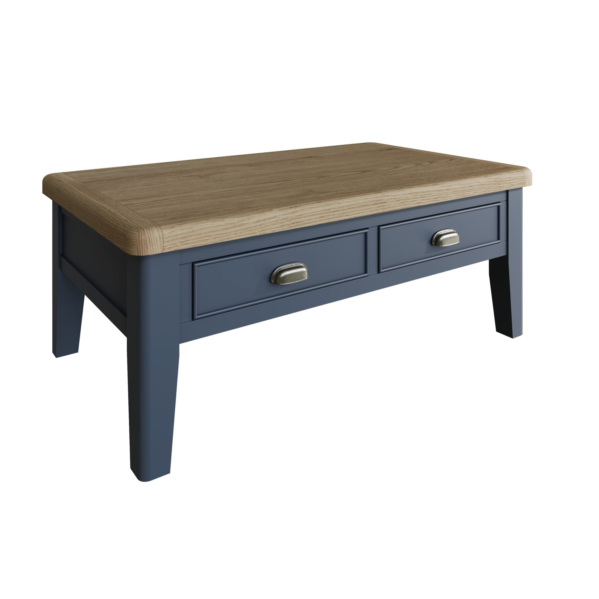 Rogate Blue Painted Large Coffee Table - Duck Barn Interiors