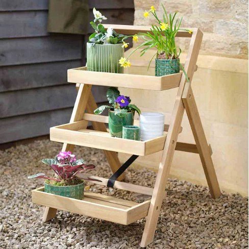 Titchberry Folding Plant Stand - Small - Duck Barn Interiors