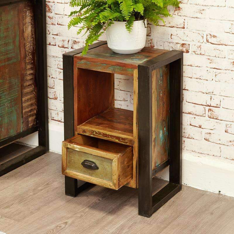 Urban Chic Lamp Table / Bedside Cabinet - Duck Barn Interiors