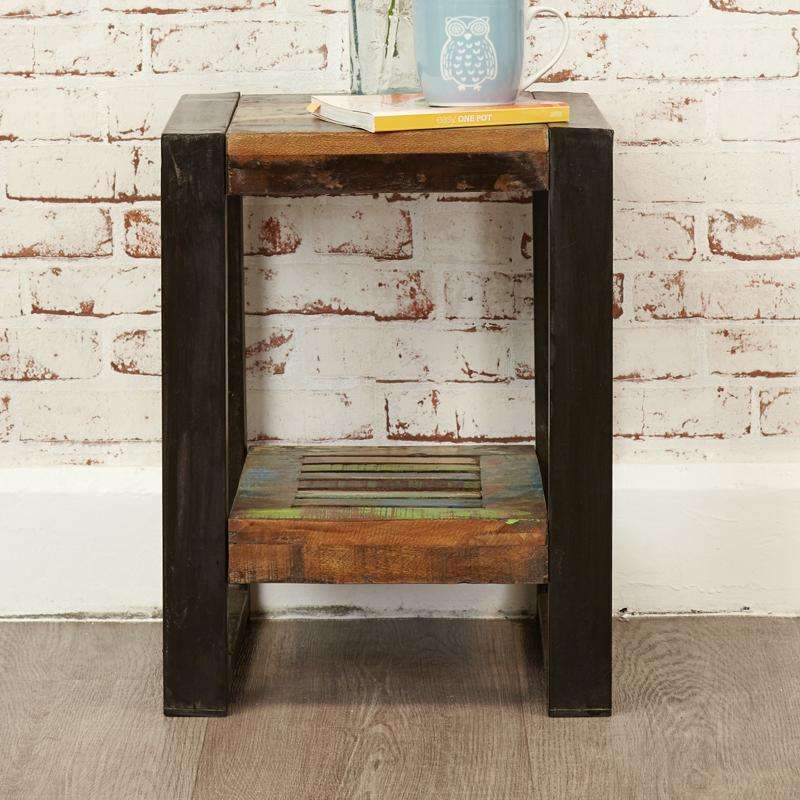 Urban Chic Low Plant Stand / Lamp table - Duck Barn Interiors
