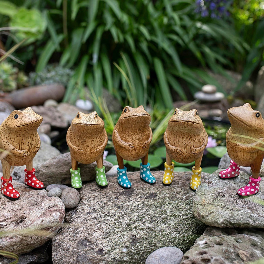 Wooden Frogs by DCUK - Duck Barn Interiors