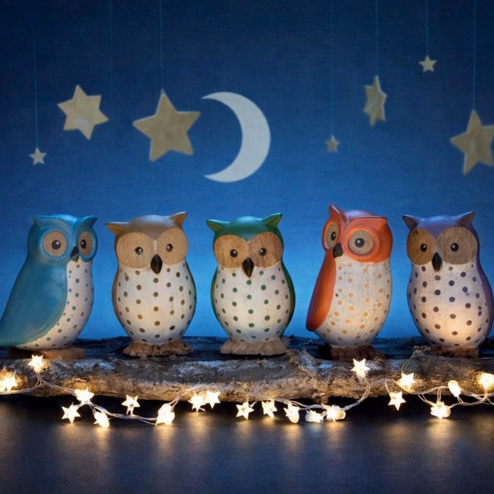 Wooden Owls by DCUK - Duck Barn Interiors