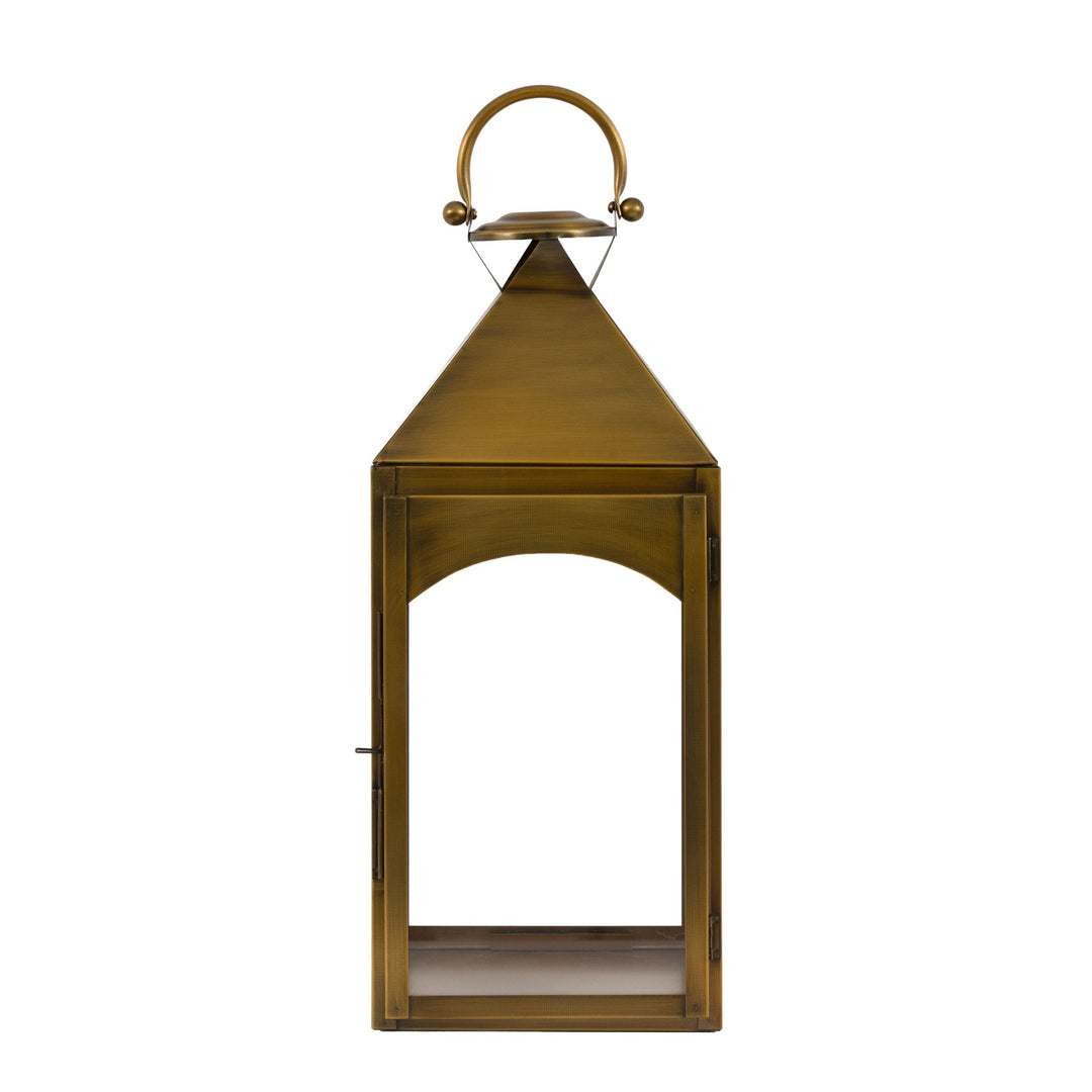 Metal Lantern - Gold Large