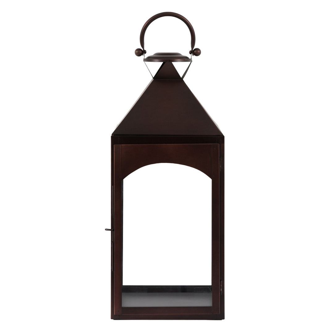 Metal Lantern - Brown Large