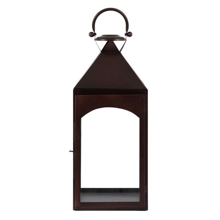 Metal Lantern - Brown Large