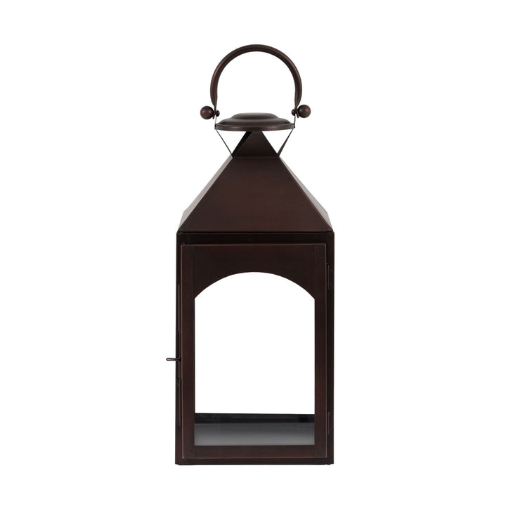Metal Lantern - Brown Small