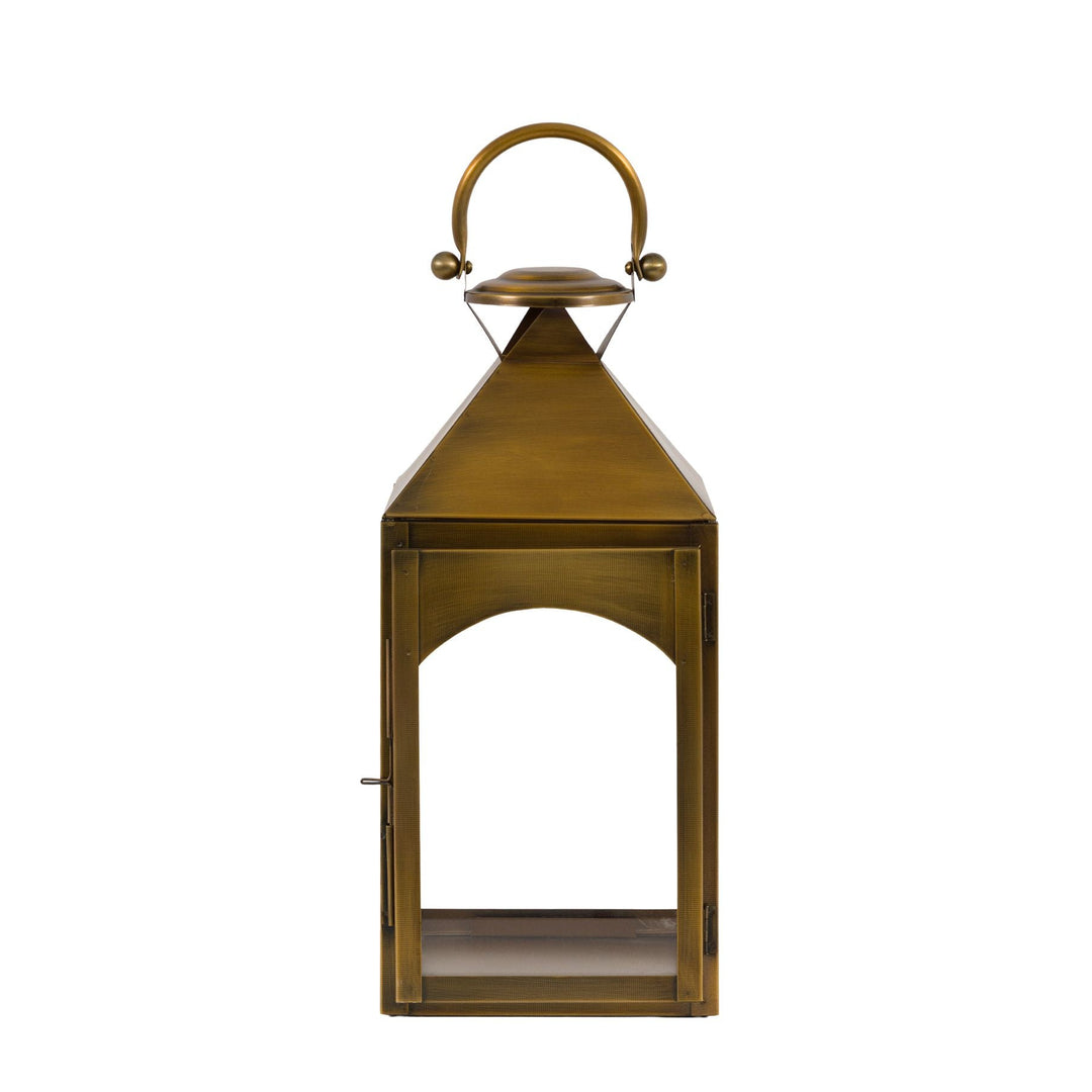 Metal Lantern - Gold Small