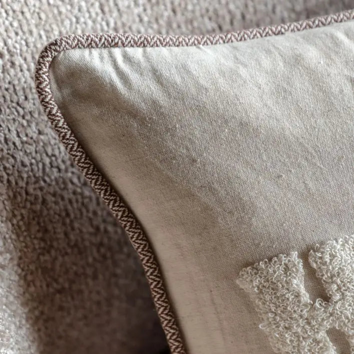 Deco Luxe HoHoHo Embroidered Cushion