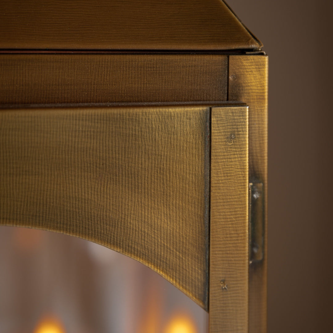 Metal Lantern - Gold Large
