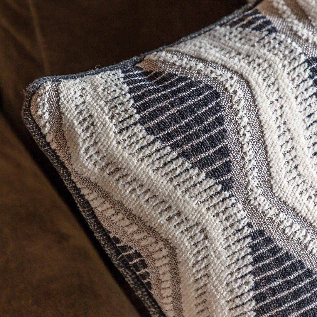 Alto Jacquard Cushion - Slate