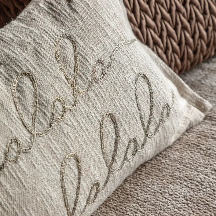 Deco Luxe Falala Embroidered Cushion