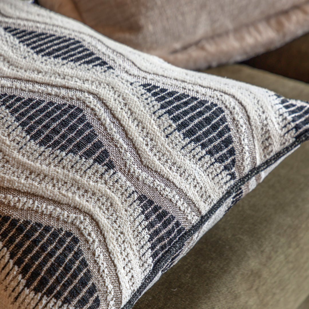 Alto Jacquard Cushion - Slate