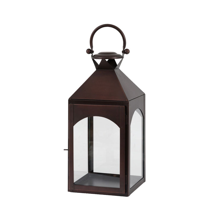 Metal Lantern - Brown Small