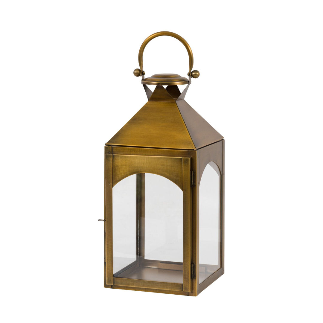 Metal Lantern - Gold Small