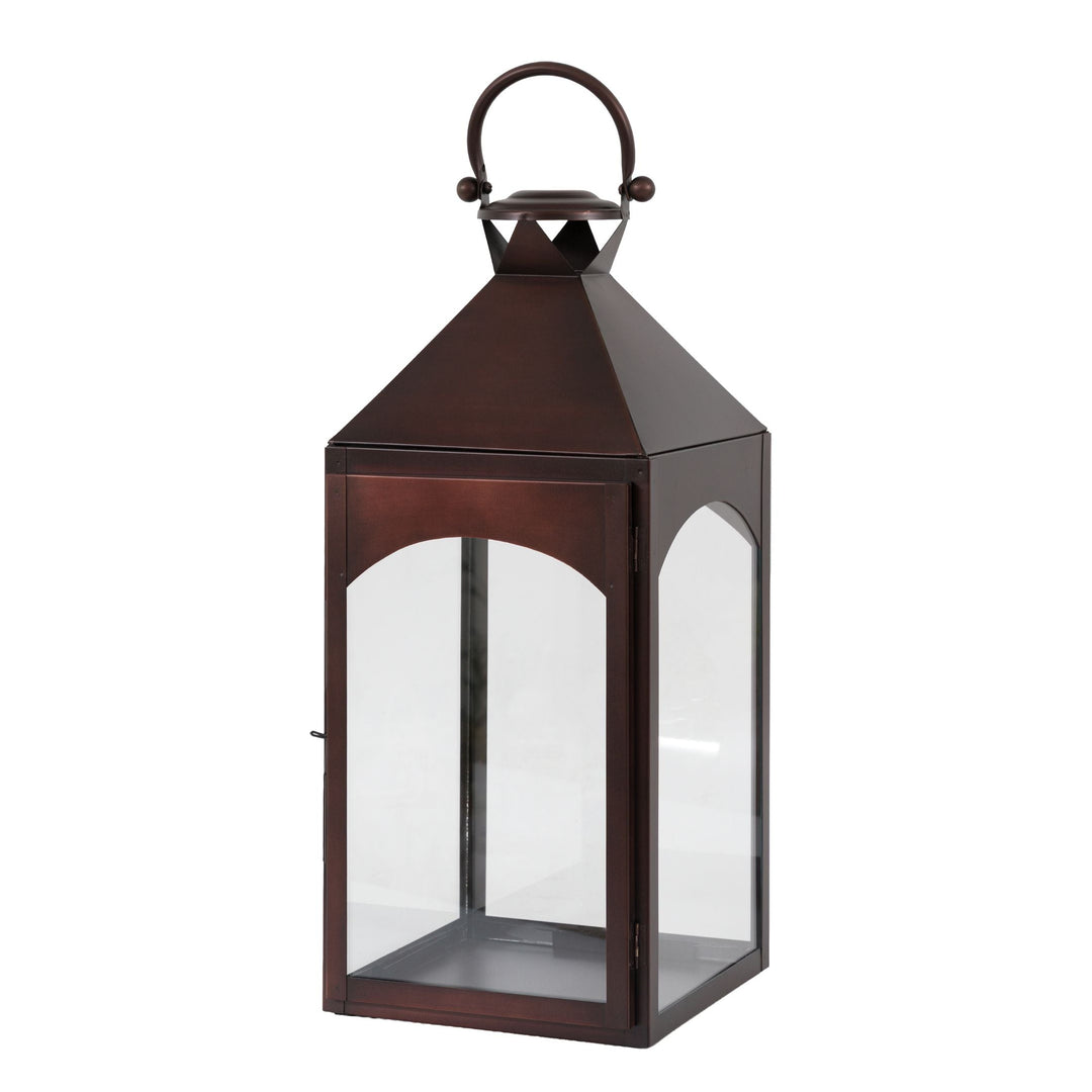 Metal Lantern - Brown Large