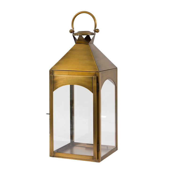 Metal Lantern - Gold Large