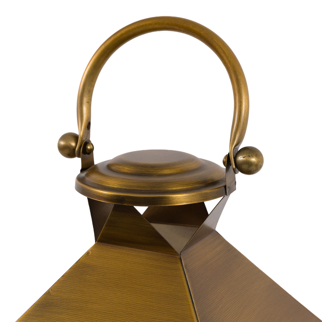 Metal Lantern - Gold Large