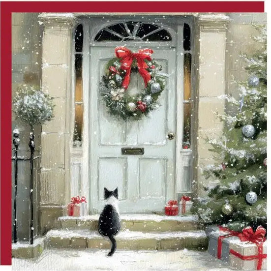 Christmas Visitor Charity Christmas Cards - Pack of 6