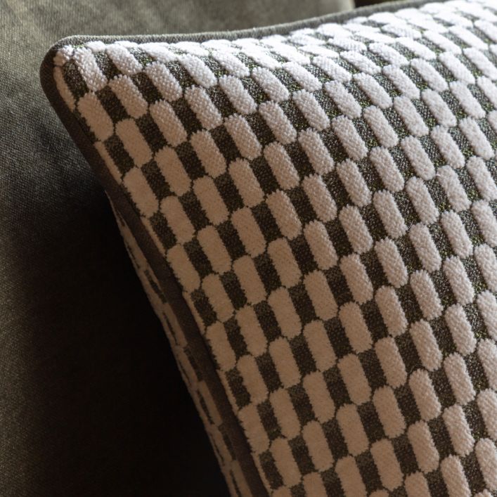 Marais Jacquard Cushion - Olive