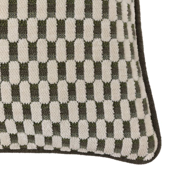 Marais Jacquard Cushion - Olive