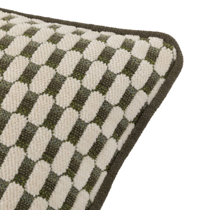 Marais Jacquard Cushion - Olive