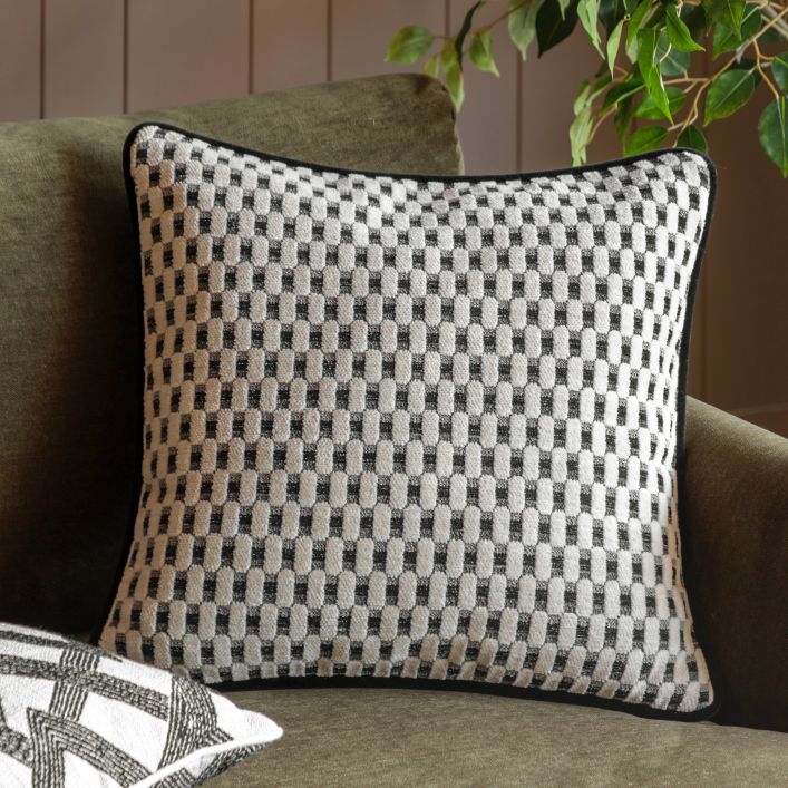 Marais Jacquard Cushion - Slate
