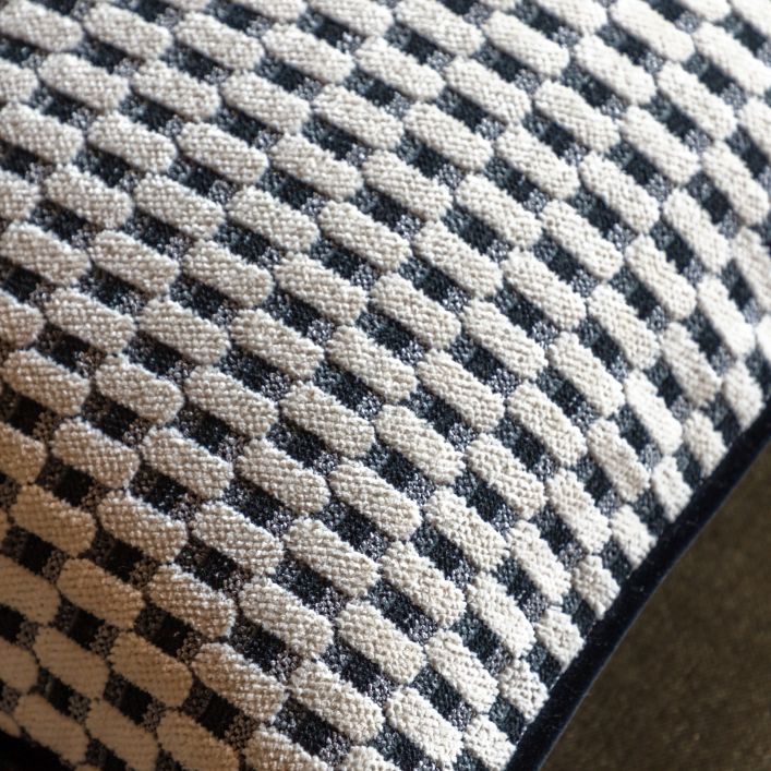 Marais Jacquard Cushion - Slate