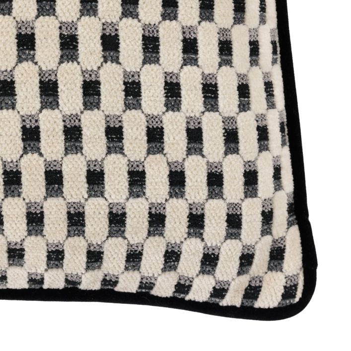 Marais Jacquard Cushion - Slate