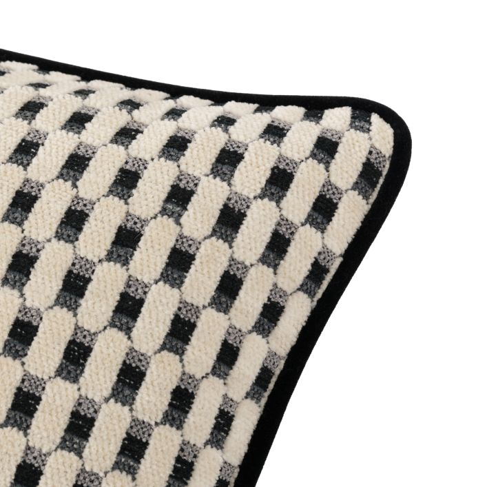 Marais Jacquard Cushion - Slate