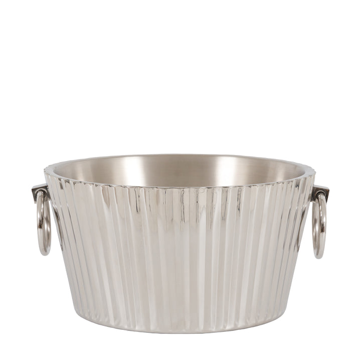Polished Fluted Champagne Bucket