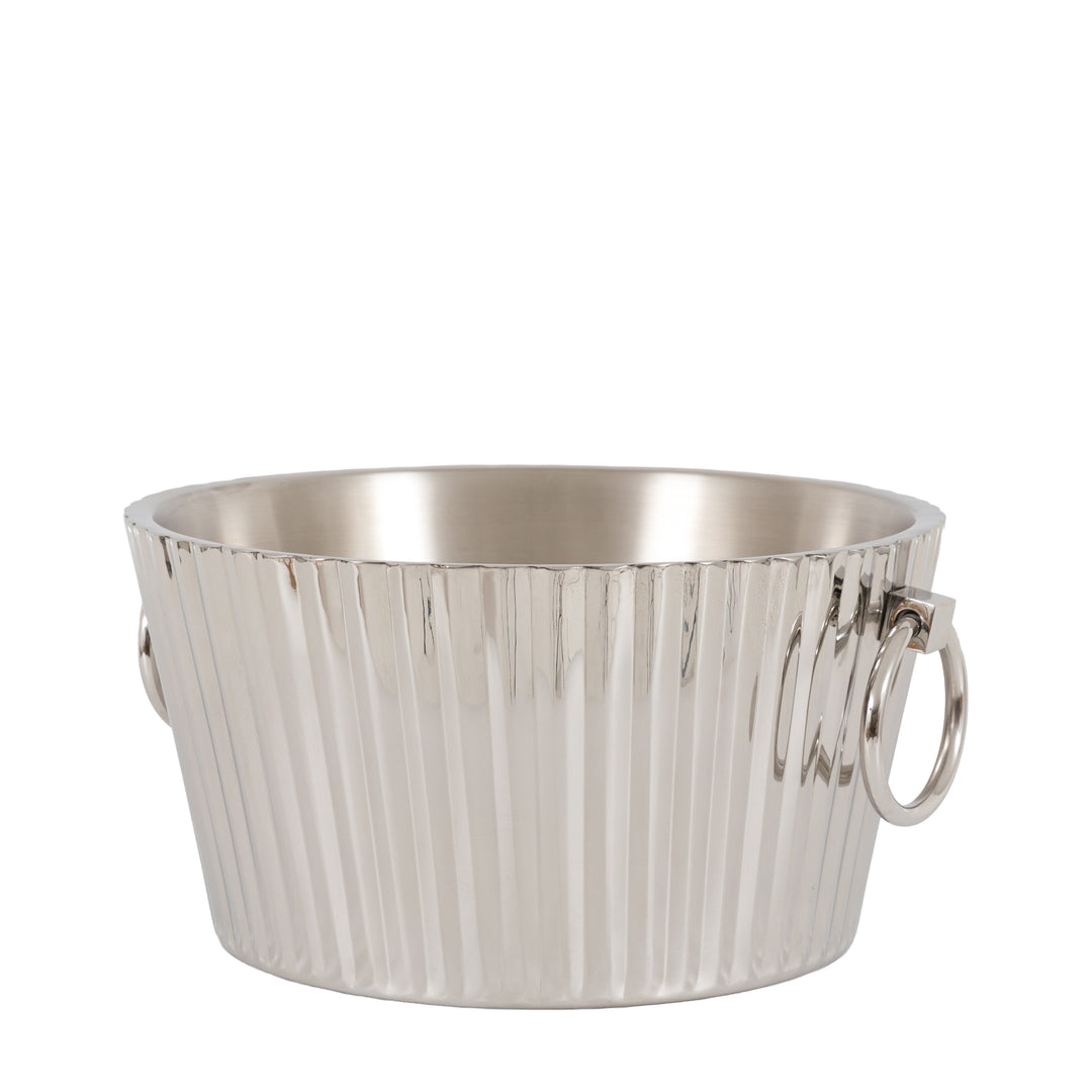 Polished Fluted Champagne Bucket
