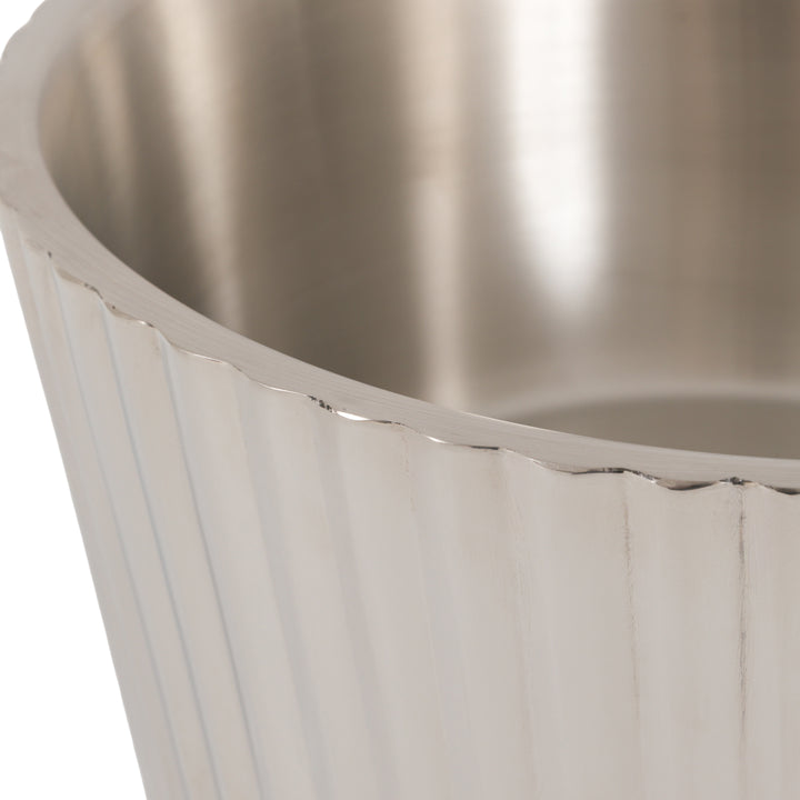 Polished Fluted Champagne Bucket