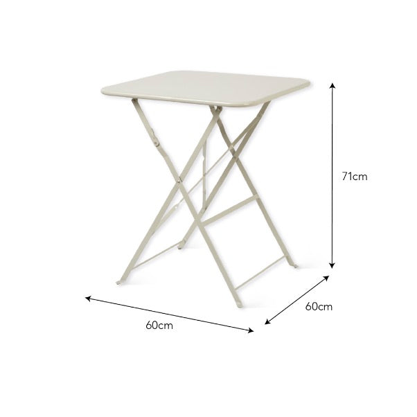 Elmley Bistro Table - Clay