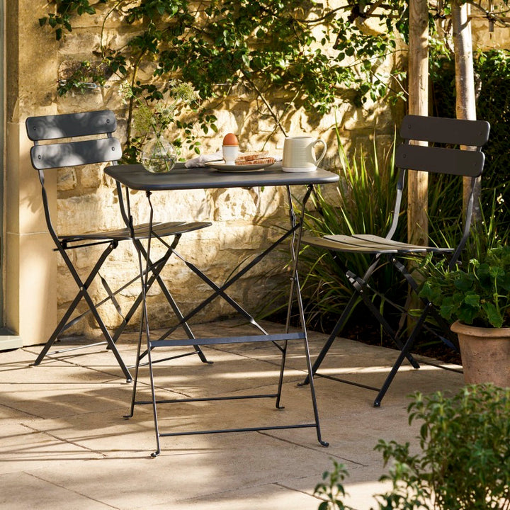 Elmley Bistro Set - Carbon