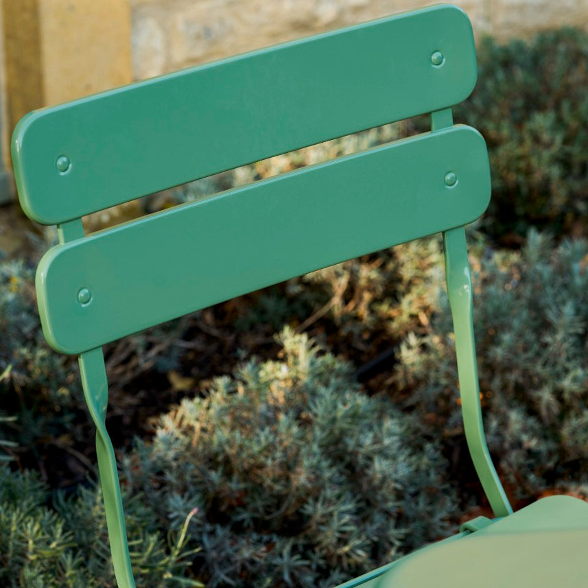 Elmley Bistro Set - Thistle Green
