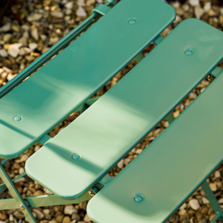 Elmley Bistro Set - Thistle Green