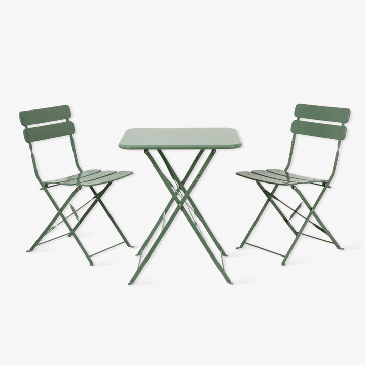 Elmley Bistro Set - Thistle Green