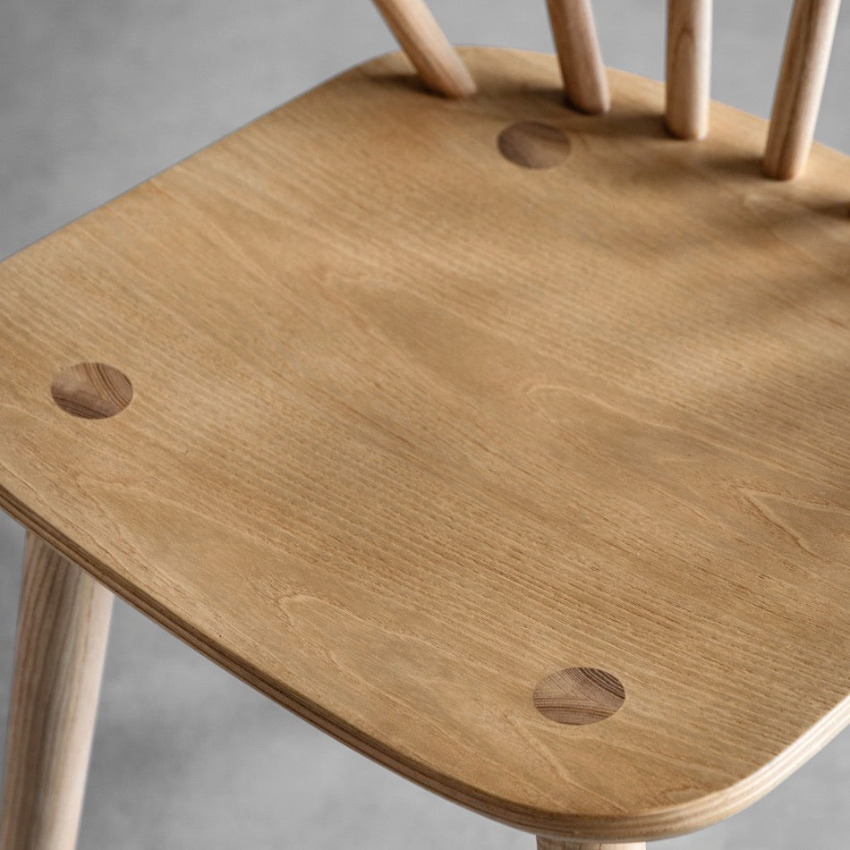 Craft Spindle Dining Chairs - Oak (Pair)