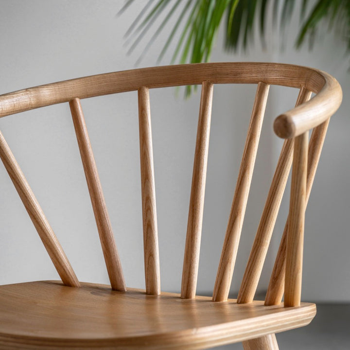 Craft Spindle Dining Chairs - Oak (Pair)