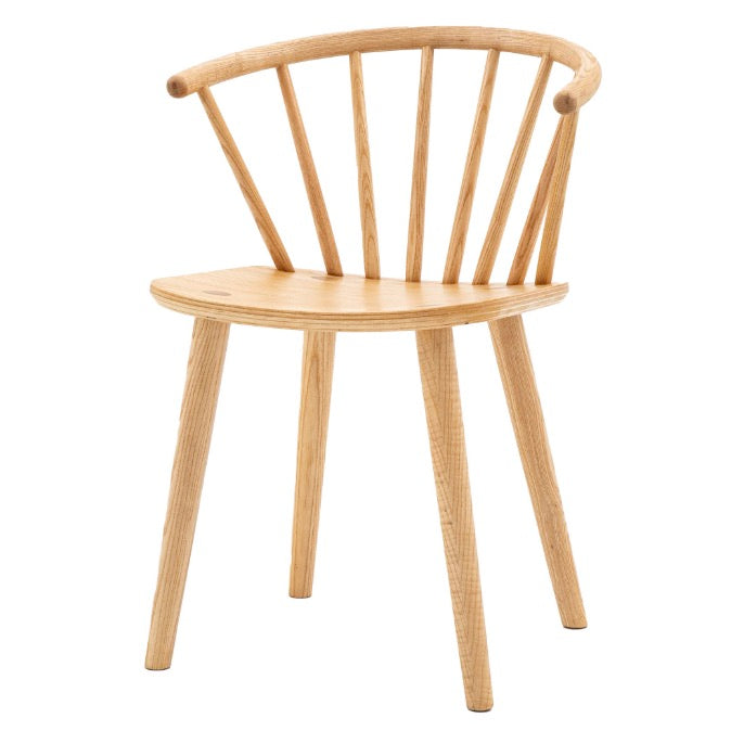 Craft Spindle Dining Chairs - Oak (Pair)