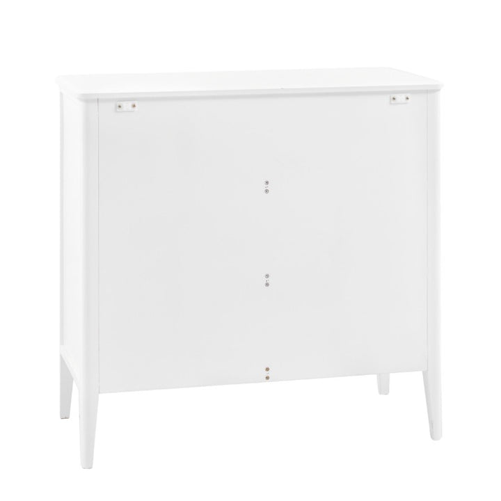 Acton 3 Drawer Chest - White