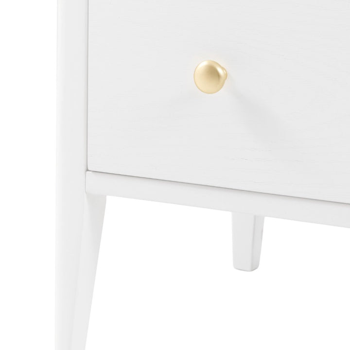 Acton 3 Drawer Chest - White